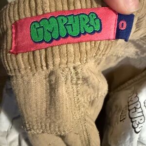 Empyre Beige “Tori” SkaterCorduroy Pants